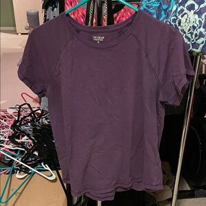 Tek Gear Women's Dark Purple Short Sleeve Tee